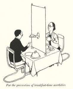 朝食時のアセビ予防のために（リトグラフ