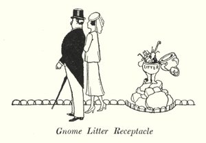 ノーム リターレセプタクル（リトグラフ 作： William Heath Robinson