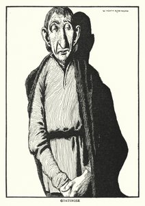 ゴートノーズ（リトグラフ 作： William Heath Robinson