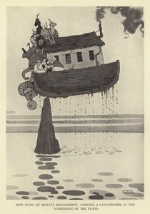 ノアは巧みな管理によって、洪水の沈下で大災害を回避した方法