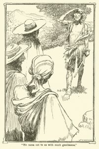 ドン・キホーテのイラスト（リトグラフ 作： William Heath Robinson