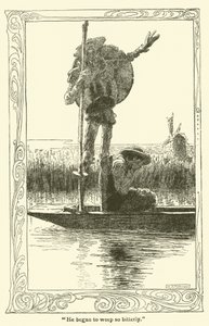 ドン・キホーテのイラスト（リトグラフ 作： William Heath Robinson