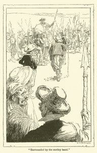 ドン・キホーテのイラスト（リトグラフ 作： William Heath Robinson