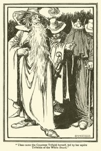 ドン・キホーテのイラスト（リトグラフ 作： William Heath Robinson
