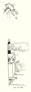 W・ヒース・ロビンソンによる「Railway Ribaldry」のイラスト（リトグラフ）。 作： William Heath Robinson