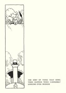 W・ヒース・ロビンソンによる「Railway Ribaldry」のイラスト（リトグラフ）。 作： William Heath Robinson