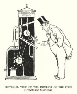 W・ヒース・ロビンソンによる「Railway Ribaldry」のイラスト（リトグラフ）。 作： William Heath Robinson