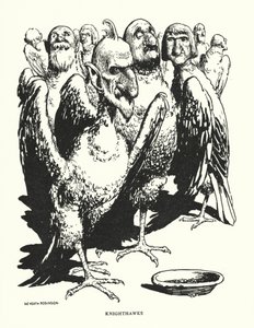 よだか（リトグラフ 作： William Heath Robinson