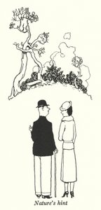 自然のヒント（リトグラフ 作： William Heath Robinson
