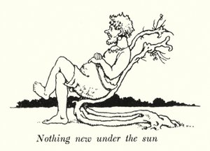 Nothing new under the sun (litho)