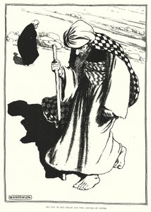 中国の首都に向けて急ぎ足で出発(彫刻) 作： William Heath Robinson