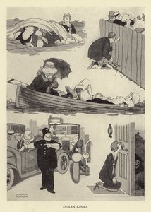盗まれたキス 作： William Heath Robinson