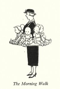 The Morning Walk（リトグラフ 作： William Heath Robinson