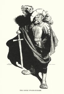 The earle swash-buckler（リトグラフ 作： William Heath Robinson