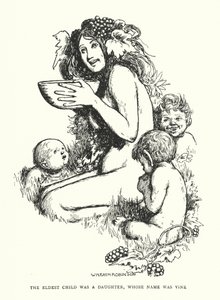 長男には娘がいて、名前はヴァイン（リト）といいました。 作： William Heath Robinson