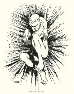 精霊が現れた（彫刻 作： William Heath Robinson