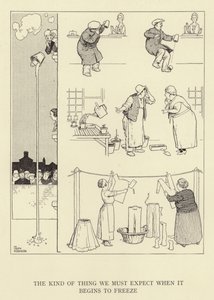 凍り始めたら期待すること 作： William Heath Robinson