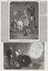王立アカデミーの展示 作： William Hemsley