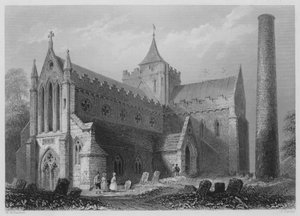 St Canice, Kilkenny (彫刻) 作： William Henry (after) Bartlett