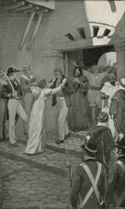 イギリス海軍によるアルジェでのキリスト教奴隷の解放（リトグラフ 作： William Henry (after) Margetson