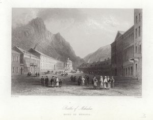 メハディアの浴場 作： William Henry Bartlett