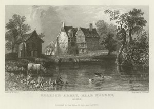 ビードン修道院、エドン州マルドンの近く 作： William Henry Bartlett