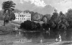 デブデンホール、エセックス、1833 作： William Henry Bartlett
