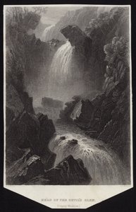 ウィックロー州のデビルズグレンの頭 作： William Henry Bartlett