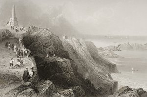 1860年代のジョージ・バーチューによる「アイルランドの風景と古代」からのアイルランド、ダブリン州のキリーニーヒル