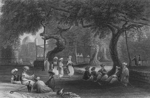 シャパーの家、ファブパーのゼブデンにある 作： William Henry Bartlett