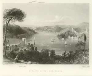 ボスポラス海峡 作： William Henry Bartlett