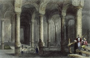 J.カーターによって彫刻されたBin-Veber-DiregまたはThe Thousand and Oneの水槽、1850年頃（アクアチント）