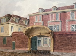 1839年にオールドウィンチェスターハウスへの入り口