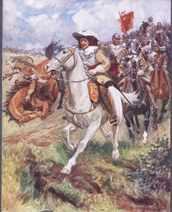 私たちのキュイラは、「有名な戦いのバラッド」、1900年頃のイラストのように、正確さを増しました。 作： William Henry Charles Groome
