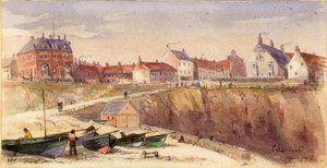 Cullercoats（ボディカラーと水彩紙） 作： William Henry Charlton