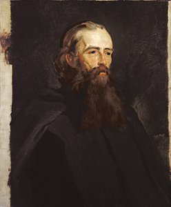 フレデリック・ジョージ・スティーブンスの肖像 作： William Henry Fisk