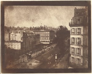 パリの航空写真 作： William Henry Fox Talbot