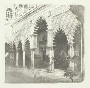 アルカサル デ セビリア 作： William Henry Fox Talbot