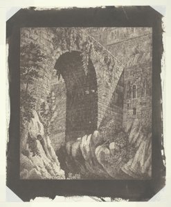 カメラで縮小された大きなイタリア版画のコピー 作： William Henry Fox Talbot