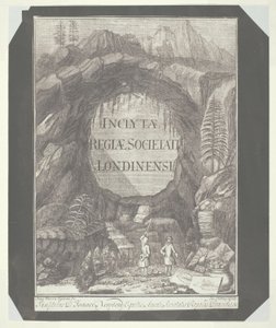 「ロンドン王立協会に同封」のタイトルページのコピー 作： William Henry Fox Talbot