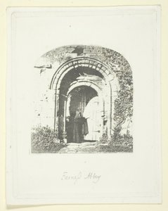 ファーネス修道院 作： William Henry Fox Talbot