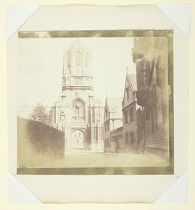 クライストチャーチ門、オックスフォード 作： William Henry Fox Talbot