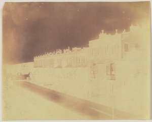 [イギリス、バースの街並み］ 作： William Henry Fox Talbot