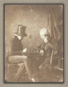 チェス・プレーヤー 作： William Henry Fox Talbot