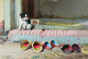 友か敵か、1891 作： William Henry Hamilton Trood