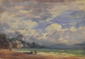 カリフォルニア・コーストにて 作： William Henry Holmes