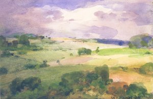 メリーランド・フィールズ」1929年 作： William Henry Holmes