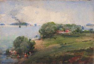 ポトマックの眺め（1930年 作： William Henry Holmes