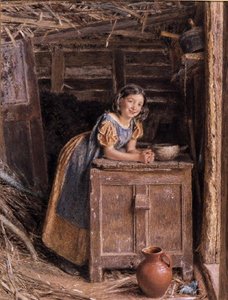 素朴な美しさ 作： William Henry Hunt