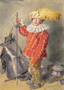 大胆な戦士 作： William Henry Hunt